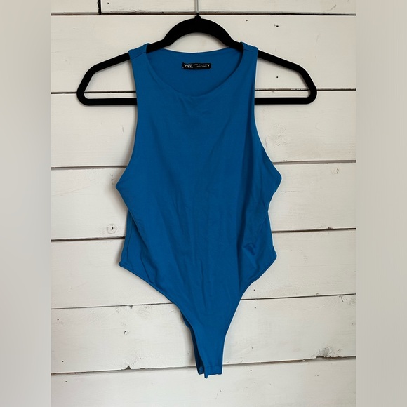 💖SALE💖Zara Halter Bodysuit - Picture 1 of 2